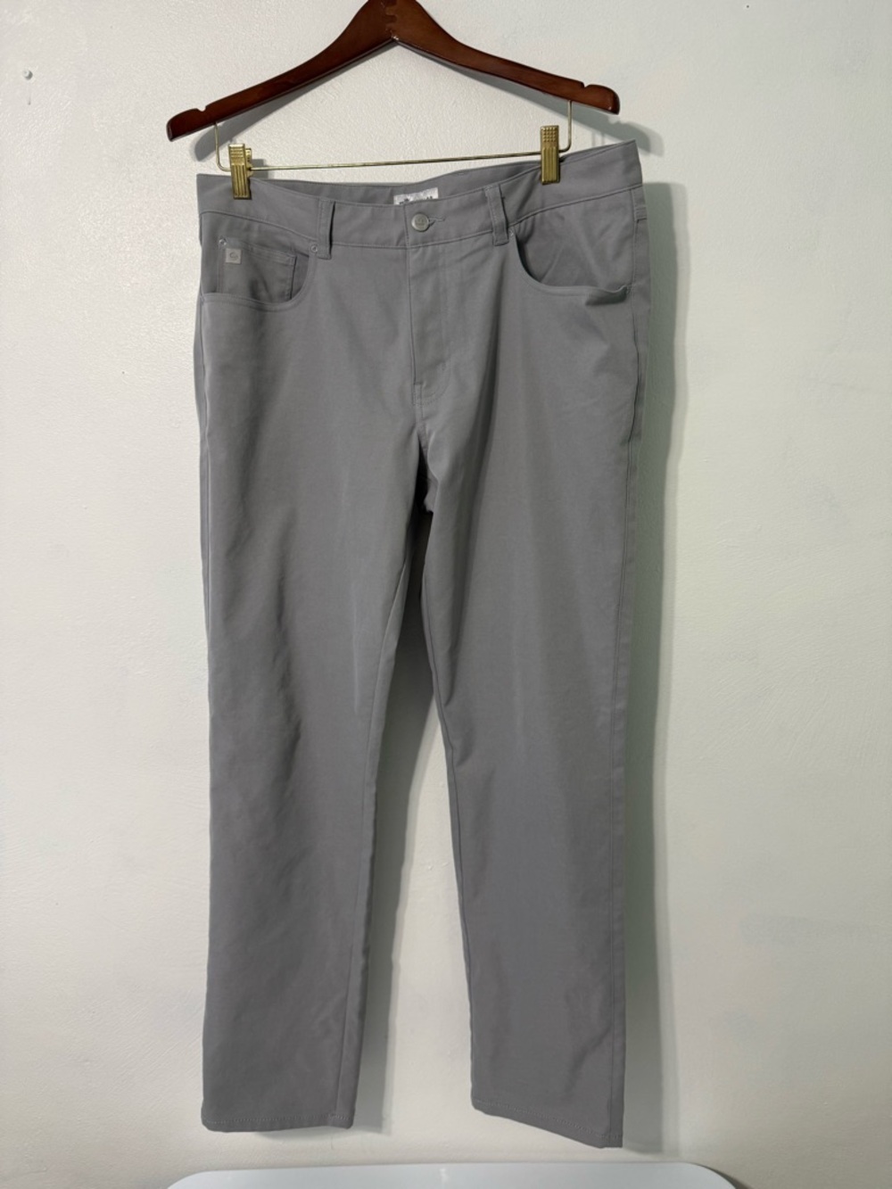 Peter Millar Crown Performance Pants Gale Gray See Note in description on size